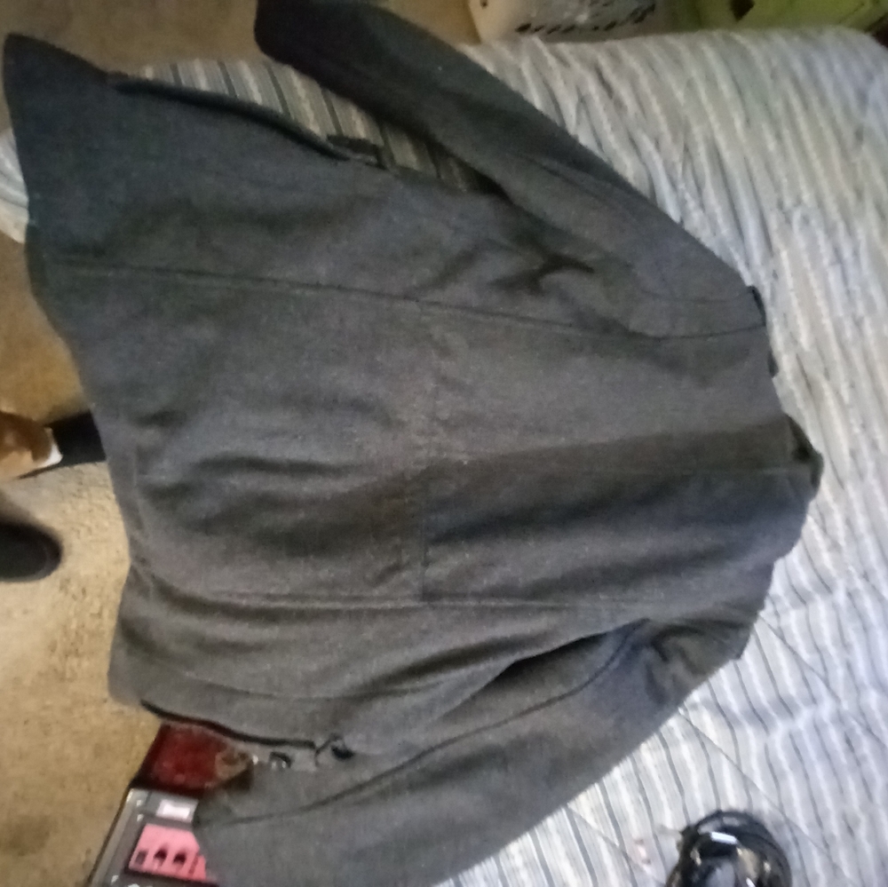 Gray kenneth Cole Coat, XL